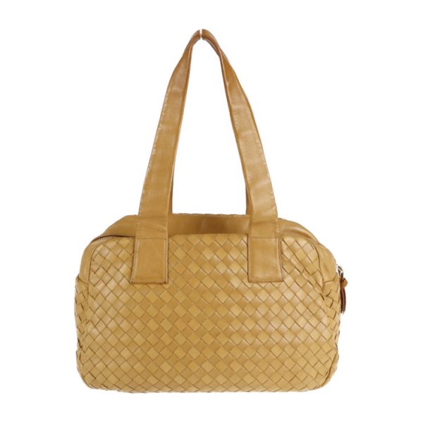 2124033002589 3 Bottega Veneta Intrecciato Handbag Leather Camel