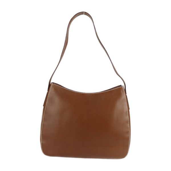 2124063002481 3 Prada Leather Shoulder Bag Brown