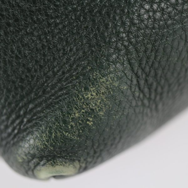 2124063002492 6 Prada Leather Tote Bag Green