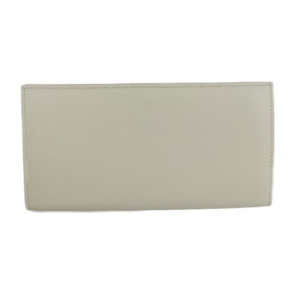 2124063002534 3 Salvatore Ferragamo Gancini Leather Bifold Wallet Ivory