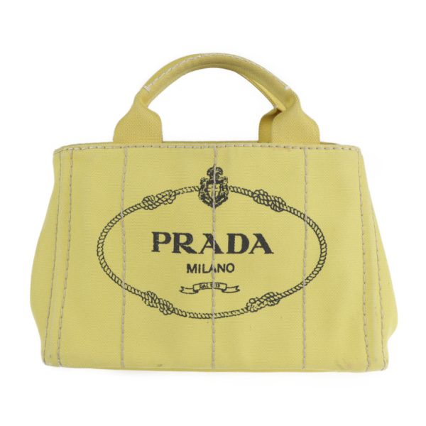 2125033007629 1 Prada Canvas Canapa Handbag Girasole