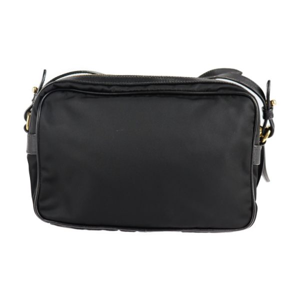 2125113007331 3 Prada Nylon Leather Crossbody Bag Black