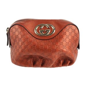 2126093008451 1 Fendi Vanity Bag Pouch Zucca Pattern Brown