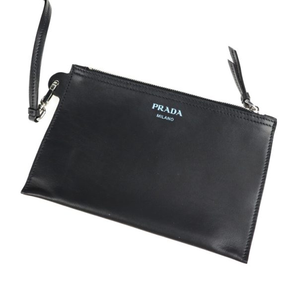 2127043007549 9 Prada Leather Concept Handbag Nero