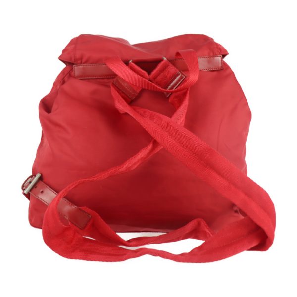 2127053007475 3 Prada Nylon Leather Daypack Red