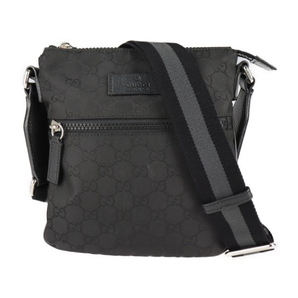 2127103002295 1 GUCCI GG Canvas Shoulder Bag GG Canvas Black