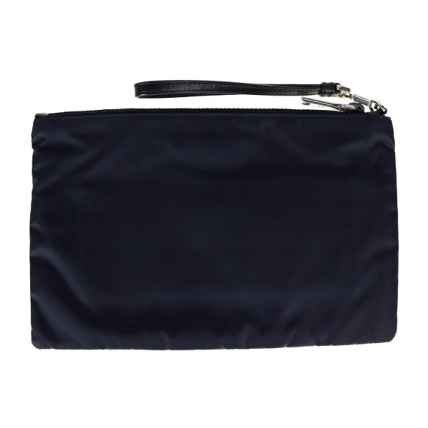 2128013007558 2 Prada Nylon Clutch Bag Navy