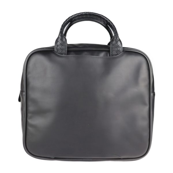 2128013007601 3 Bottega Veneta Boston Bag Leather Black Travel