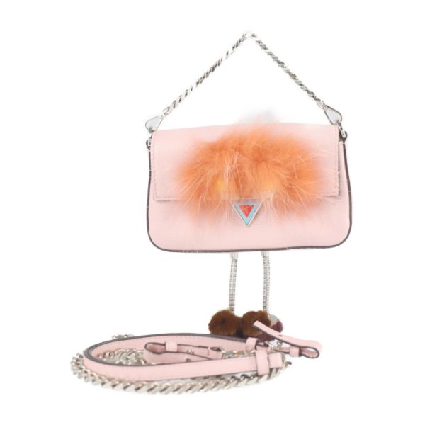 2128083008430 1 Fendi Micro Bucket Bag Bugs Monster Leather Pink Multicolor