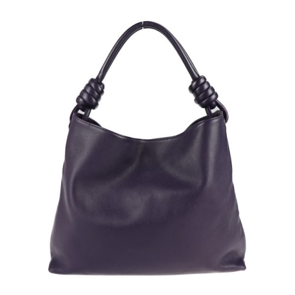 2129073007419 3 Loewe Flamenco Leather Hobo Bag Violet