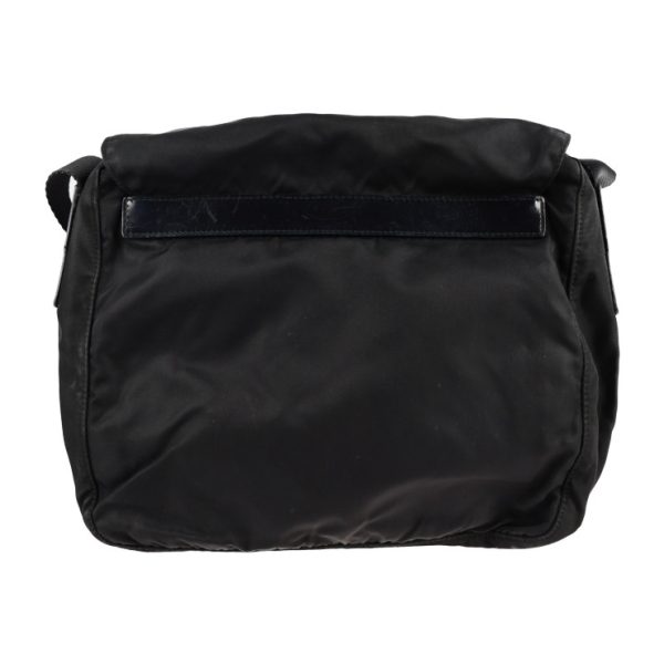 2129091002010 3 Prada Nylon Shoulder Bag Black