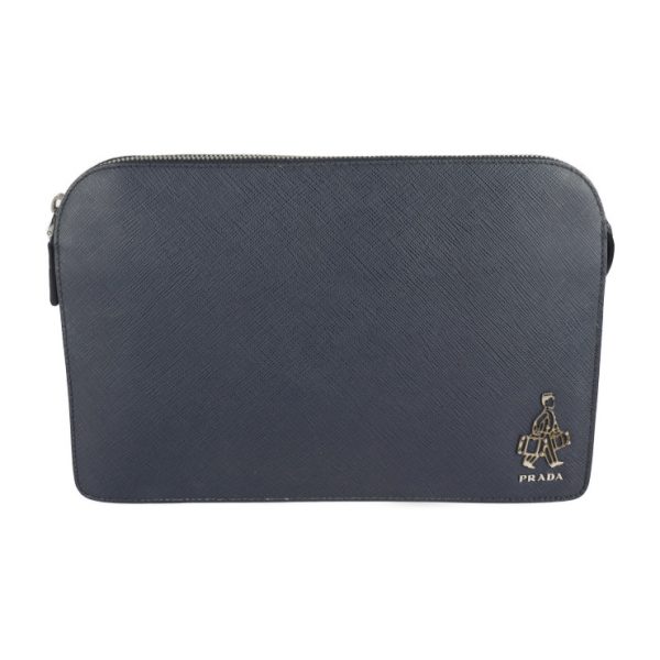 2129123002350 1 Prada Saffiano Leather Navy