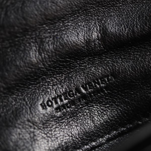 2130043001649 8 Bottega Veneta Long Python Wallet Black