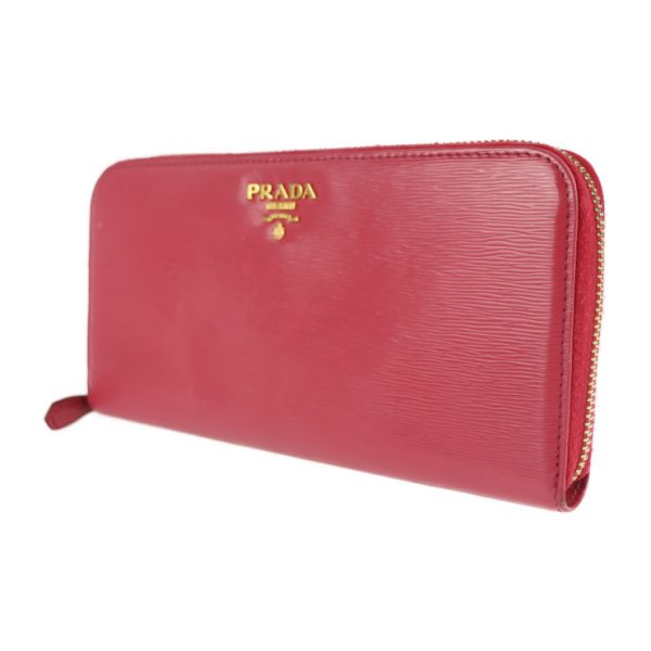 2130051001024 2 Prada Leather Long Wallet Peonia