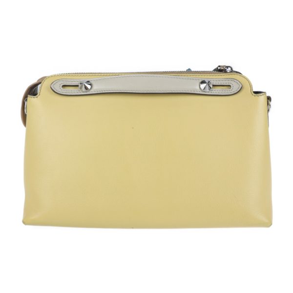 2130093007502 3 Fendi Visible Leather Handbag Light Yellow