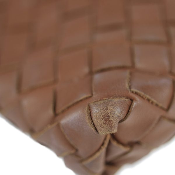 2130093007530 6 Bottega Veneta Intrecciato Leather Crossbody Bag Brown