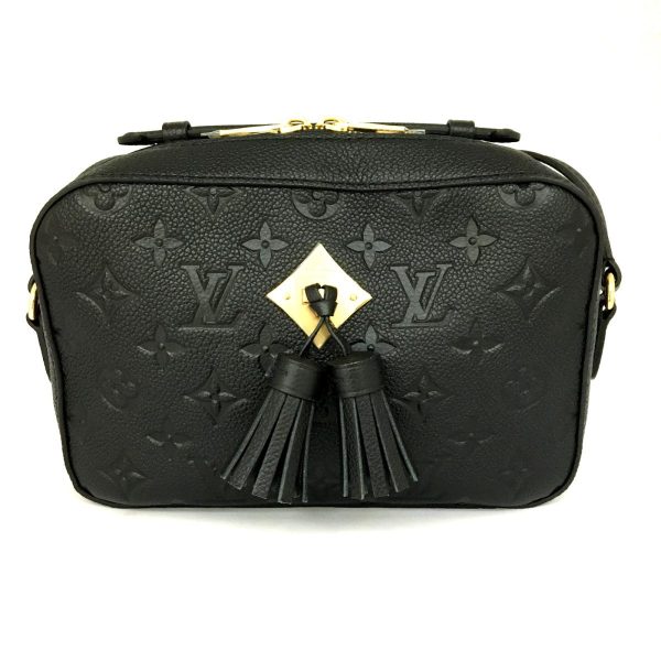 2175900083151 00 Louis Vuitton Saintonge Monogram Empriente Shoulder Bag Black