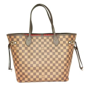 2175900085346 00 Louis Vuitton Damier Odeon Tote MM Coated Canvas Bag EBENE