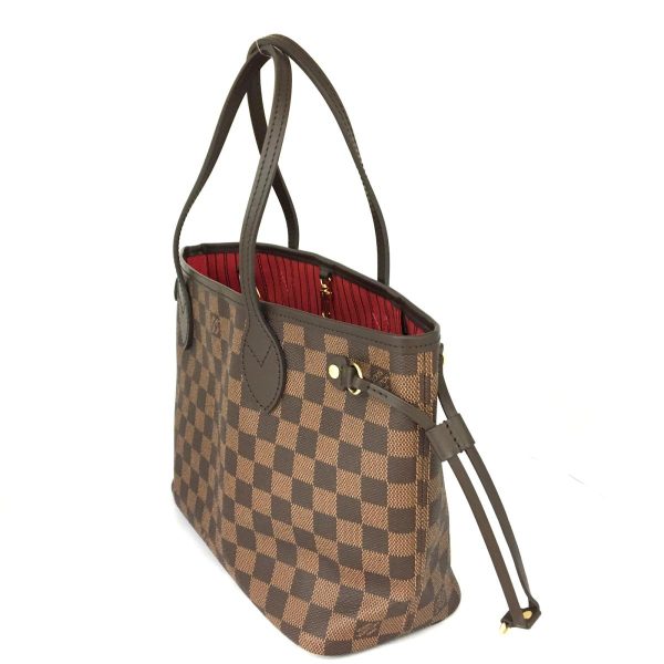 2175900099800 01 Louis Vuitton Neverfull PM Damier Tote Bag Brown