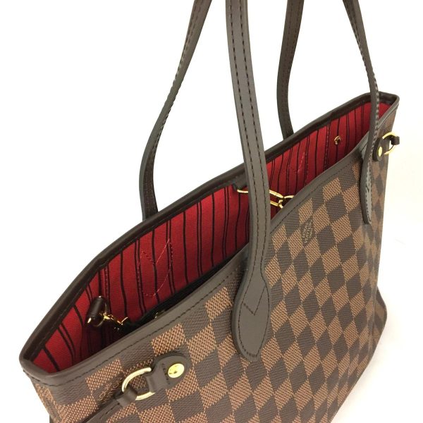 2175900099800 03 Louis Vuitton Neverfull PM Damier Tote Bag Brown