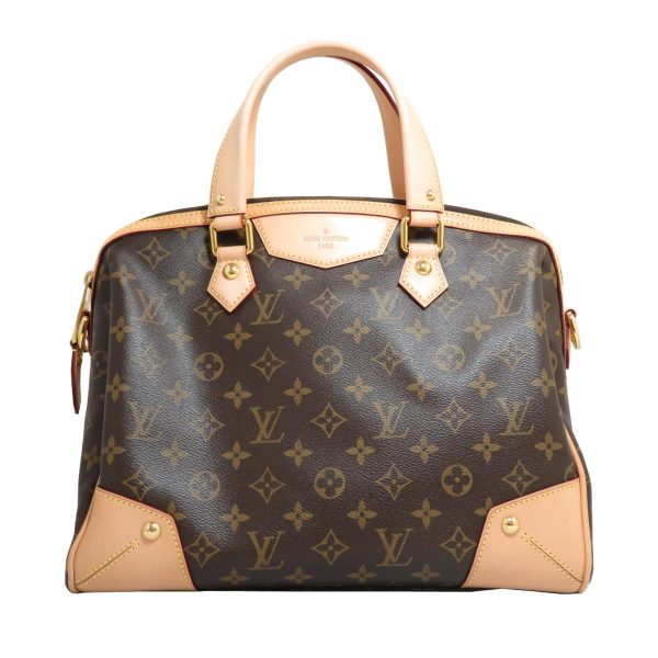 2176100072563 00 Louis Vuitton Retiro PM Monogram Tote Shoulder Bag Brown