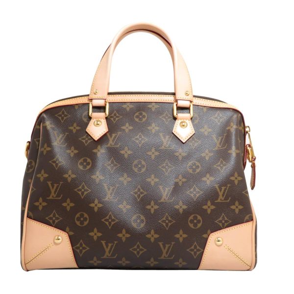 2176100072563 01 Louis Vuitton Retiro PM Monogram Tote Shoulder Bag Brown