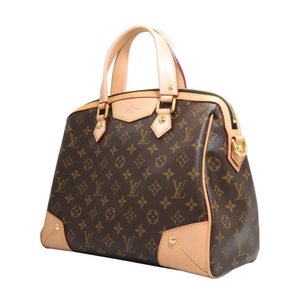 2176100072563 02 Louis Vuitton Retiro PM Monogram Tote Shoulder Bag Brown