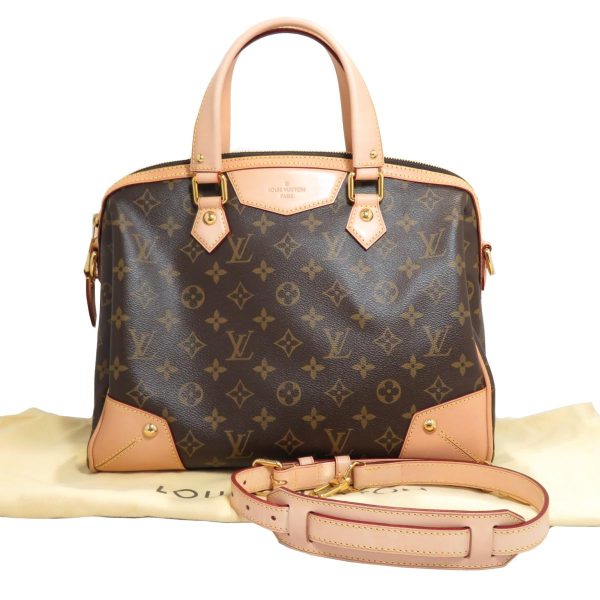 2176100072563 15 Louis Vuitton Retiro PM Monogram Tote Shoulder Bag Brown