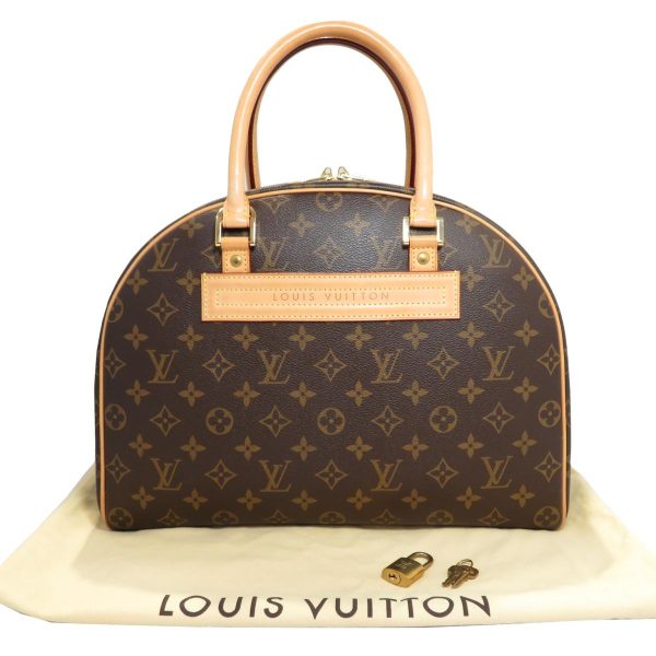 2176100088229 14 Louis Vuitton Nolita Monogram Hand Bag Brown