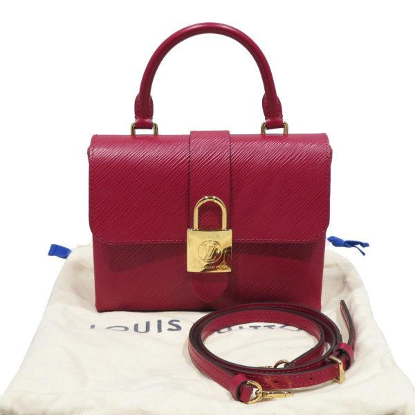 2176100096484 15 Louis Vuitton BB Epi Hand Bag Red