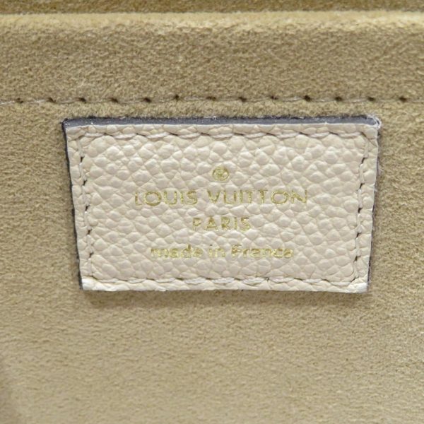 2176100097443 08 Louis Vuitton Marignan Monogram Empriente Shoulder Hand Bag White Caramel