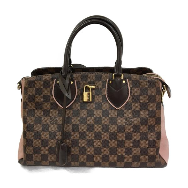 2176500034697 00 Louis Vuitton Normandy Damier 2 Way Shoulder Hand Bag Magnolia Damier