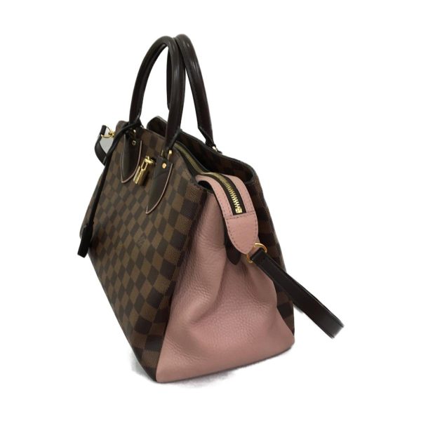 2176500034697 01 Louis Vuitton Normandy Damier 2 Way Shoulder Hand Bag Magnolia Damier