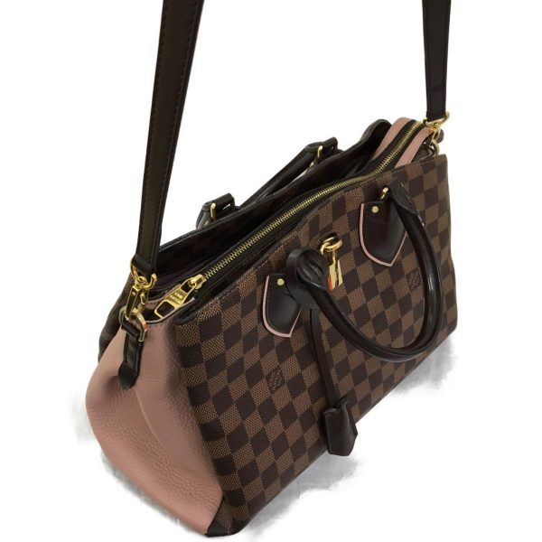 2176500034697 03 Louis Vuitton Normandy Damier 2 Way Shoulder Hand Bag Magnolia Damier