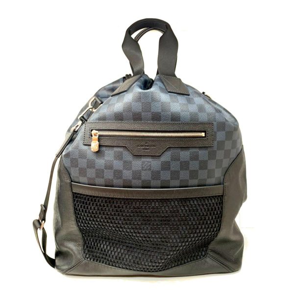 2176500062850 00 Louis Vuitton Match Point Damier Graphite Rucksack Hybrid 3 Way Shoulder Bag Black