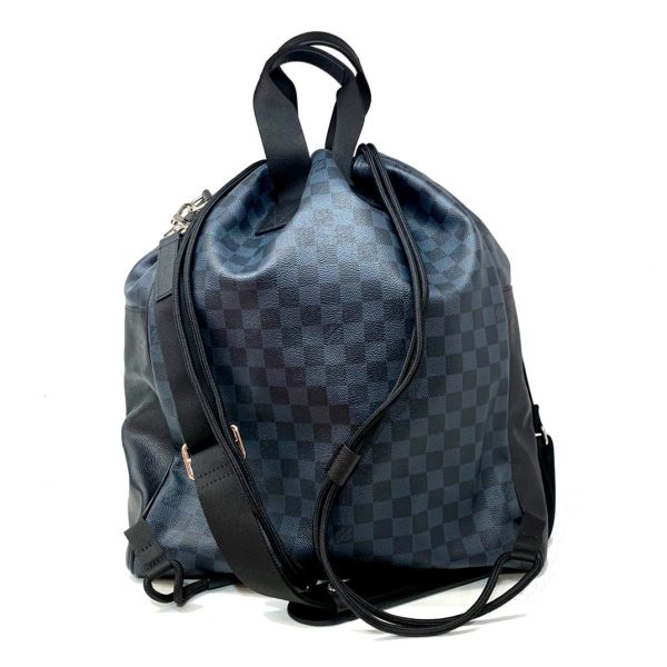 2176500062850 01 Louis Vuitton Match Point Damier Graphite Rucksack Hybrid 3 Way Shoulder Bag Black