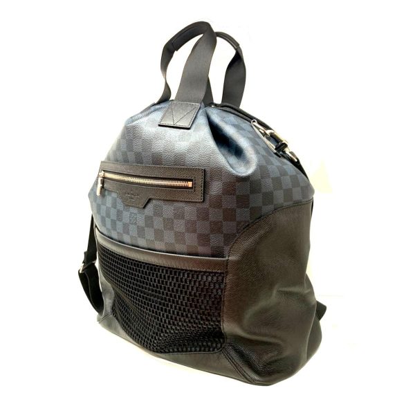 2176500062850 02 Louis Vuitton Match Point Damier Graphite Rucksack Hybrid 3 Way Shoulder Bag Black