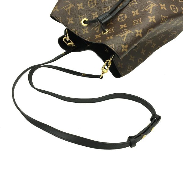 2176700038785 09 Louis Vuitton Neonoe Monogram Shoulder Bag Brown