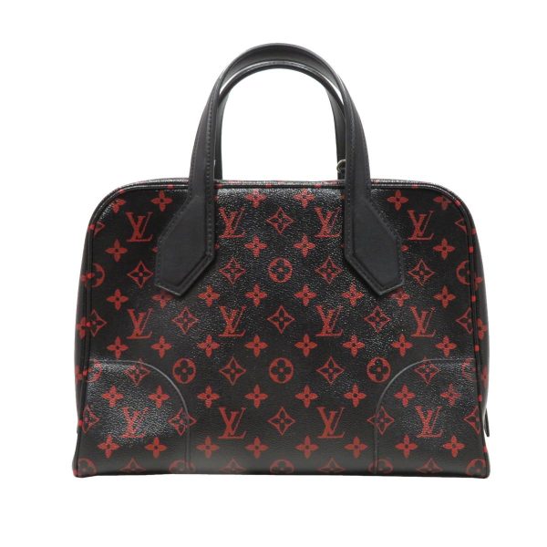 2177000004371 01 Louis Vuitton Dora Soft MM Handbag Monogram Black