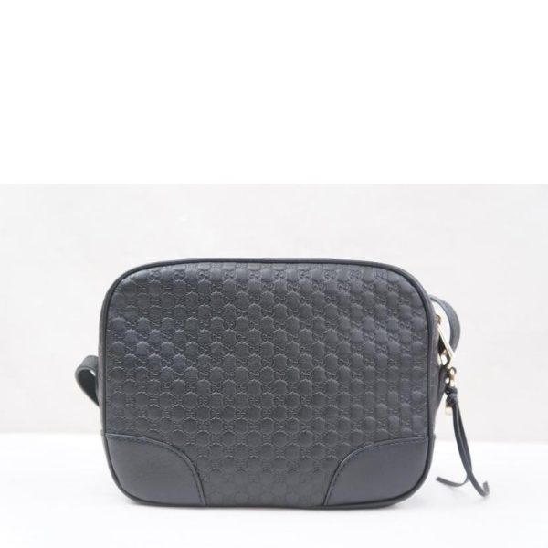 21791 2 Gucci Micro Gucci Shima Shoulder Bag Black