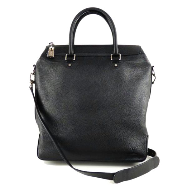 21963 1 Louis Vuitton Greenwich Cuir Taurillon Black