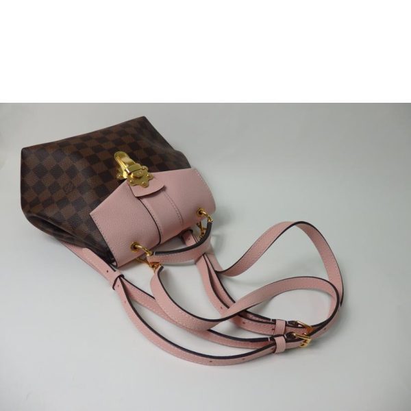 21971 4 Louis Vuitton Clapton Damier Shoulder Bag Brown