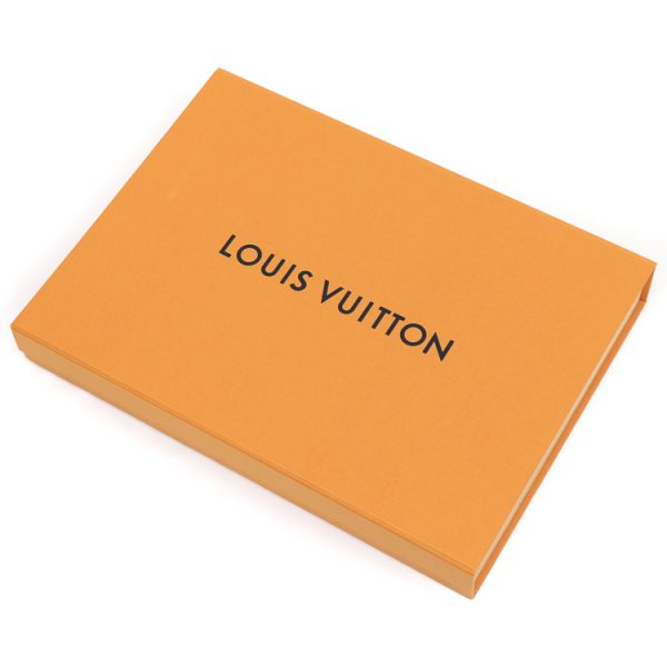 22 1032 13 Louis Vuitton Monogram Leather LV Mirror Trunk Pochette Clutch Bag Silver