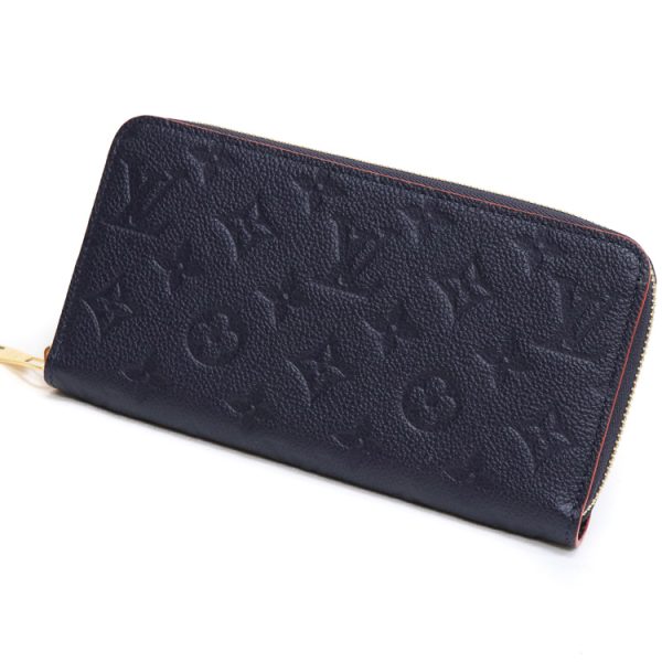 22 1734 01 Louis Vuitton Zippy Wallet Bifold Navy