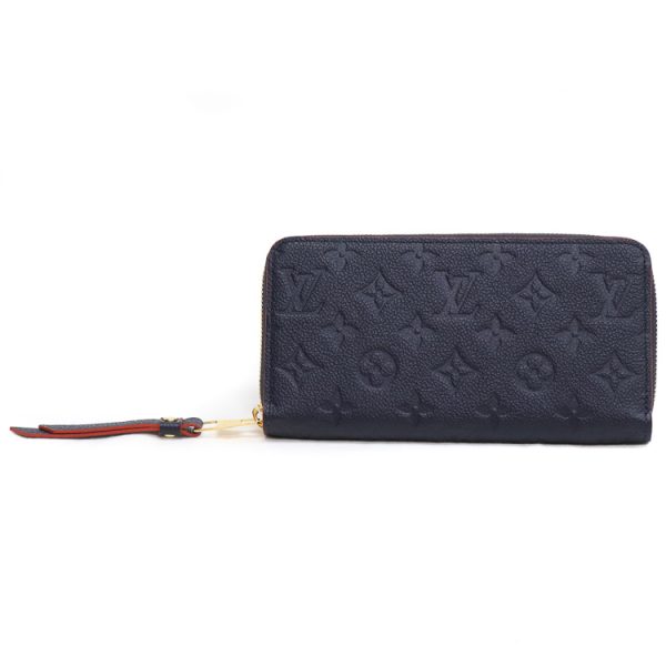 22 1734 02 Louis Vuitton Zippy Wallet Bifold Navy