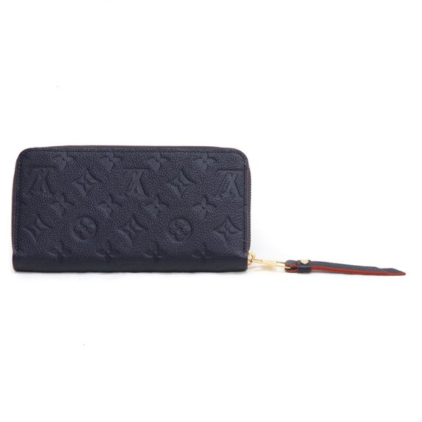 22 1734 03 Louis Vuitton Zippy Wallet Bifold Navy