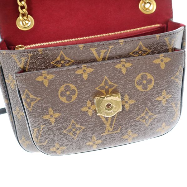 22 4767 12 Louis Vuitton Passy Shoulder Bag Crossbody Brown