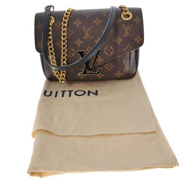 22 4767 15 Louis Vuitton Passy Shoulder Bag Crossbody Brown