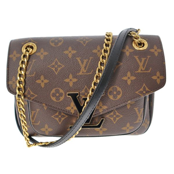 22 4767 4 Louis Vuitton Passy Shoulder Bag Crossbody Brown