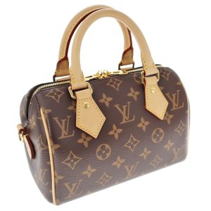 22 8023 1 Louis Vuitton Monogram Amazon Crossbody Shoulder Bag Brown